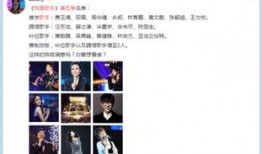 明星大爆料最新歌手名单,最新歌手名单大揭秘，谁将登上舞台？